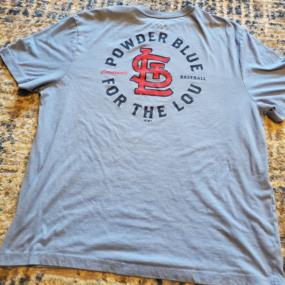Powder Blue St. Louis Cardinals T-Shirt